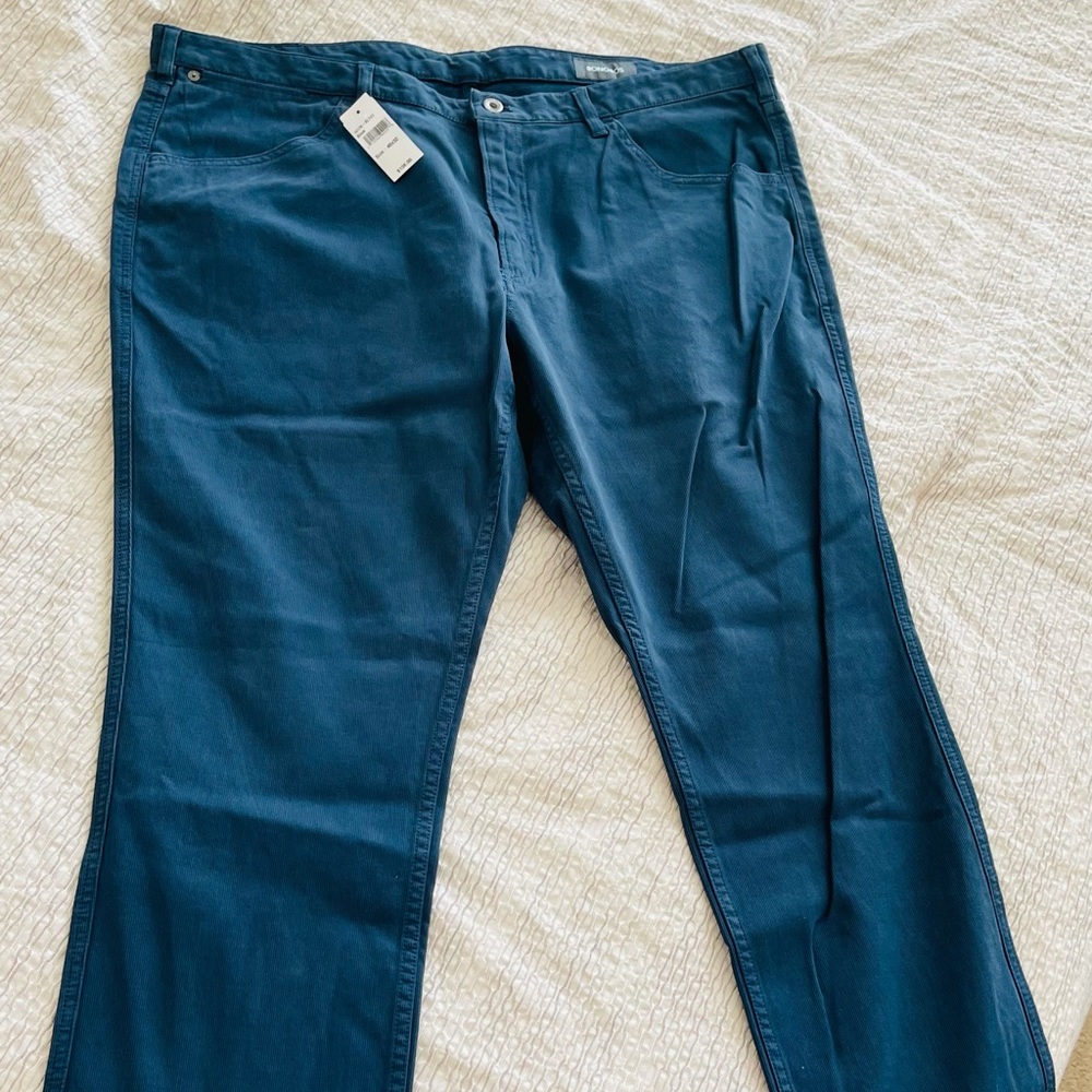 Bonobos Dark Teal Slim fit pants